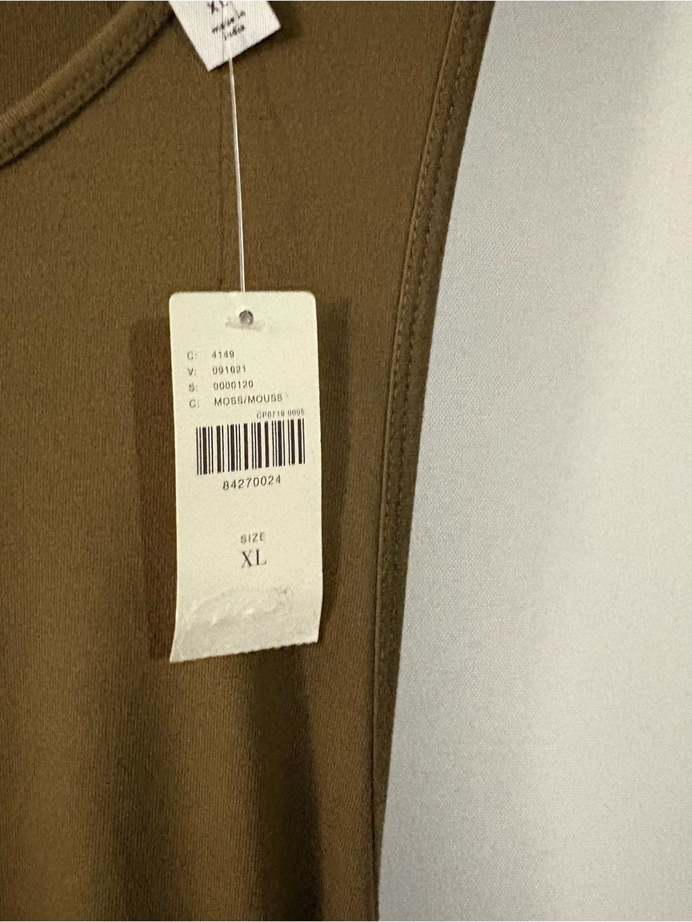 NWT Anthropologie Daily Practice Sleeveless Ruched Side Dress Size XL - Picture 11 of 12